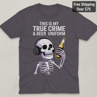 True Crime & Beer Uniform T-Shirt