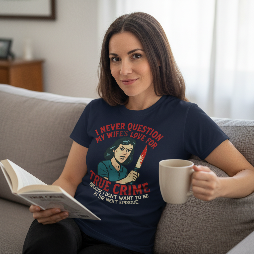 True Crime Wife T-Shirt_use