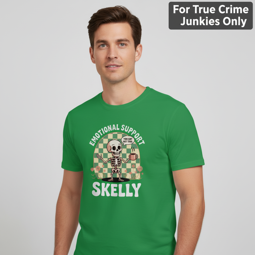 Emotional Support Skelly T-Shirt_hero