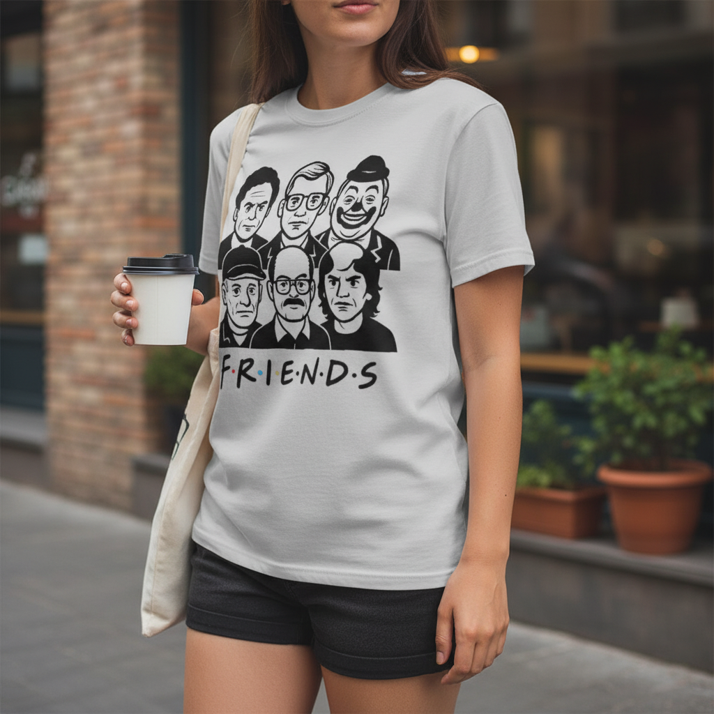 True Crime Friends T-Shirt_lifestyle