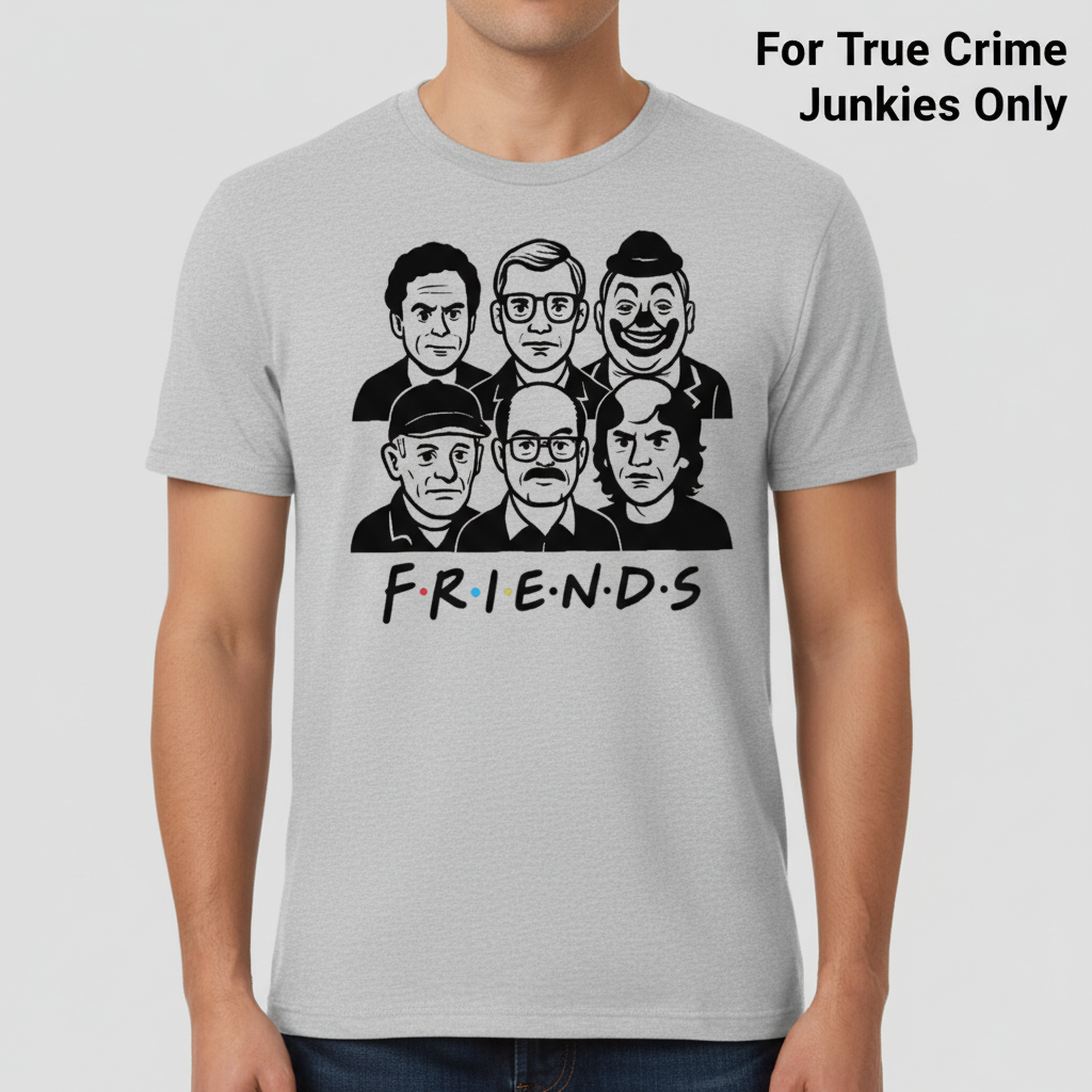 True Crime Friends T-Shirt_hero