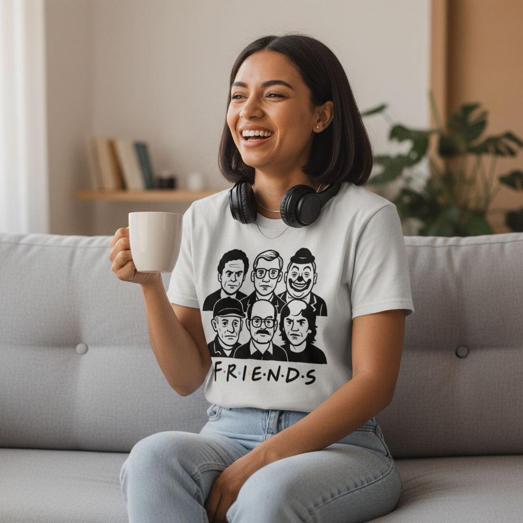 True Crime Friends T-Shirt_use