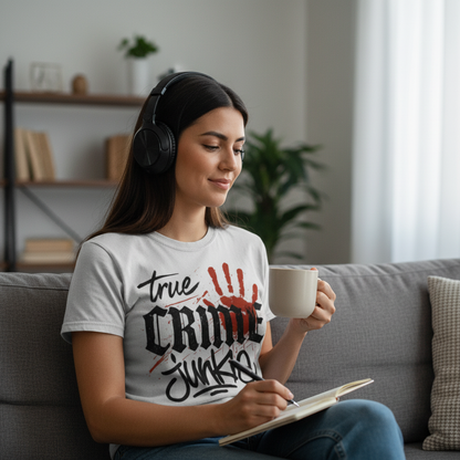 True Crime Junkie T-Shirt_use