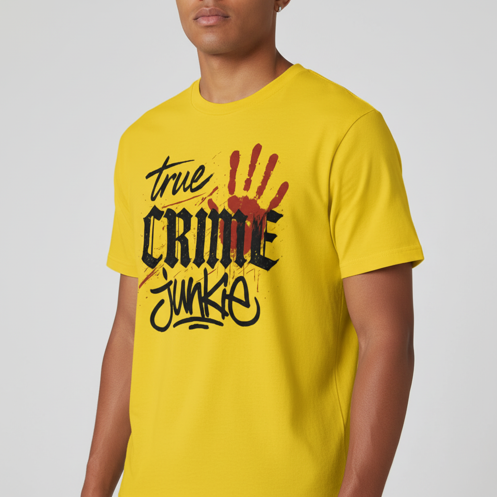 True Crime Junkie T-Shirt_benefit