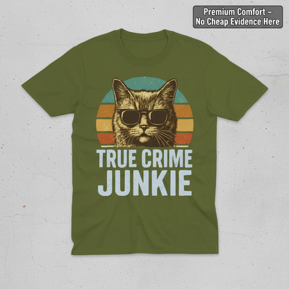 True Crime Junkie T-Shirt_clean