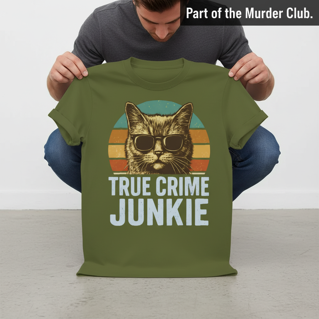 True Crime Junkie T-Shirt_dangle