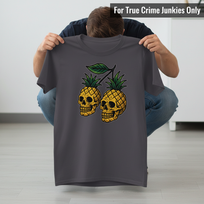 Pineapple Skulls T-Shirt_dangle