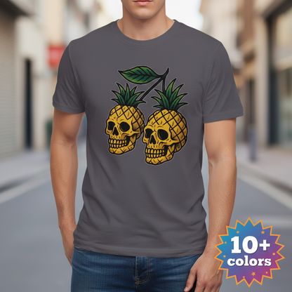 Pineapple Skulls T-Shirt_badge