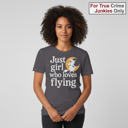 A Girl Who Loves Flying T-Shirt_hero