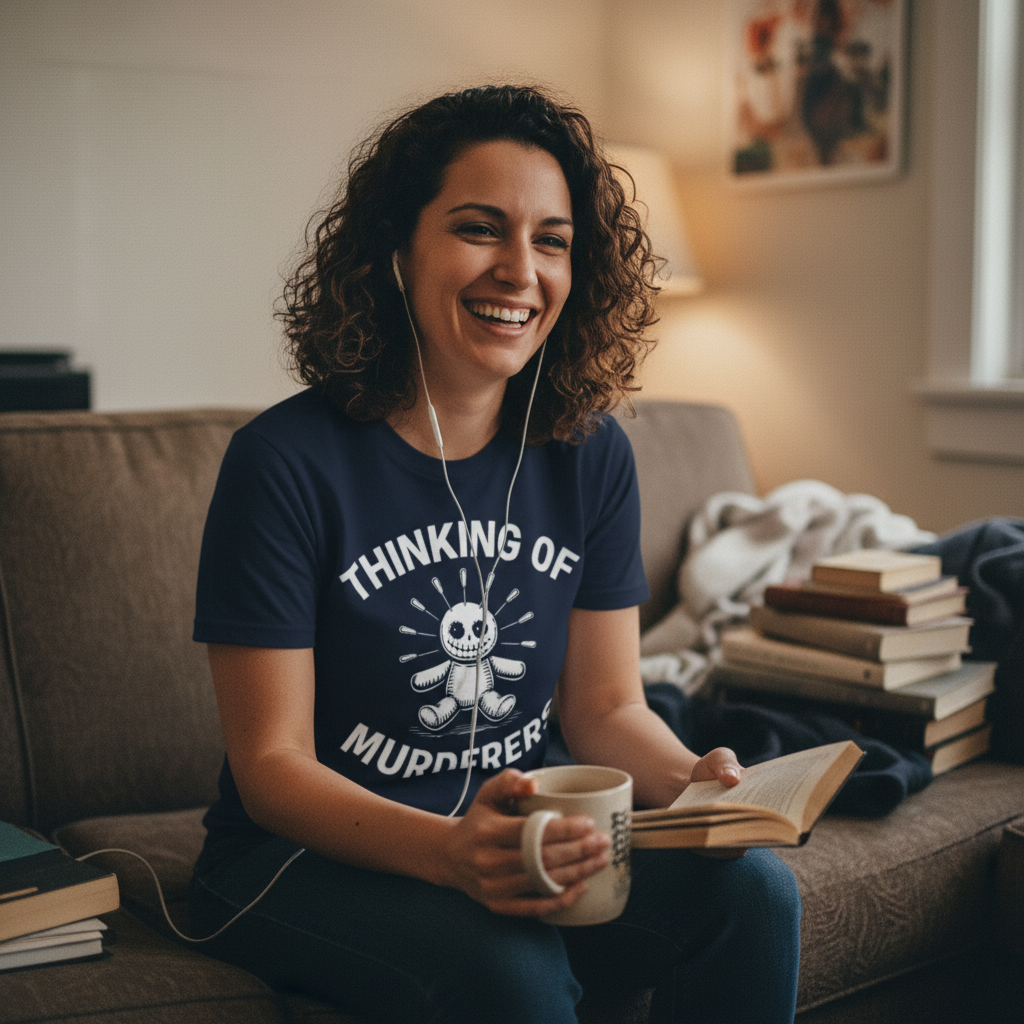 Thinking of Murderers T-Shirt_use