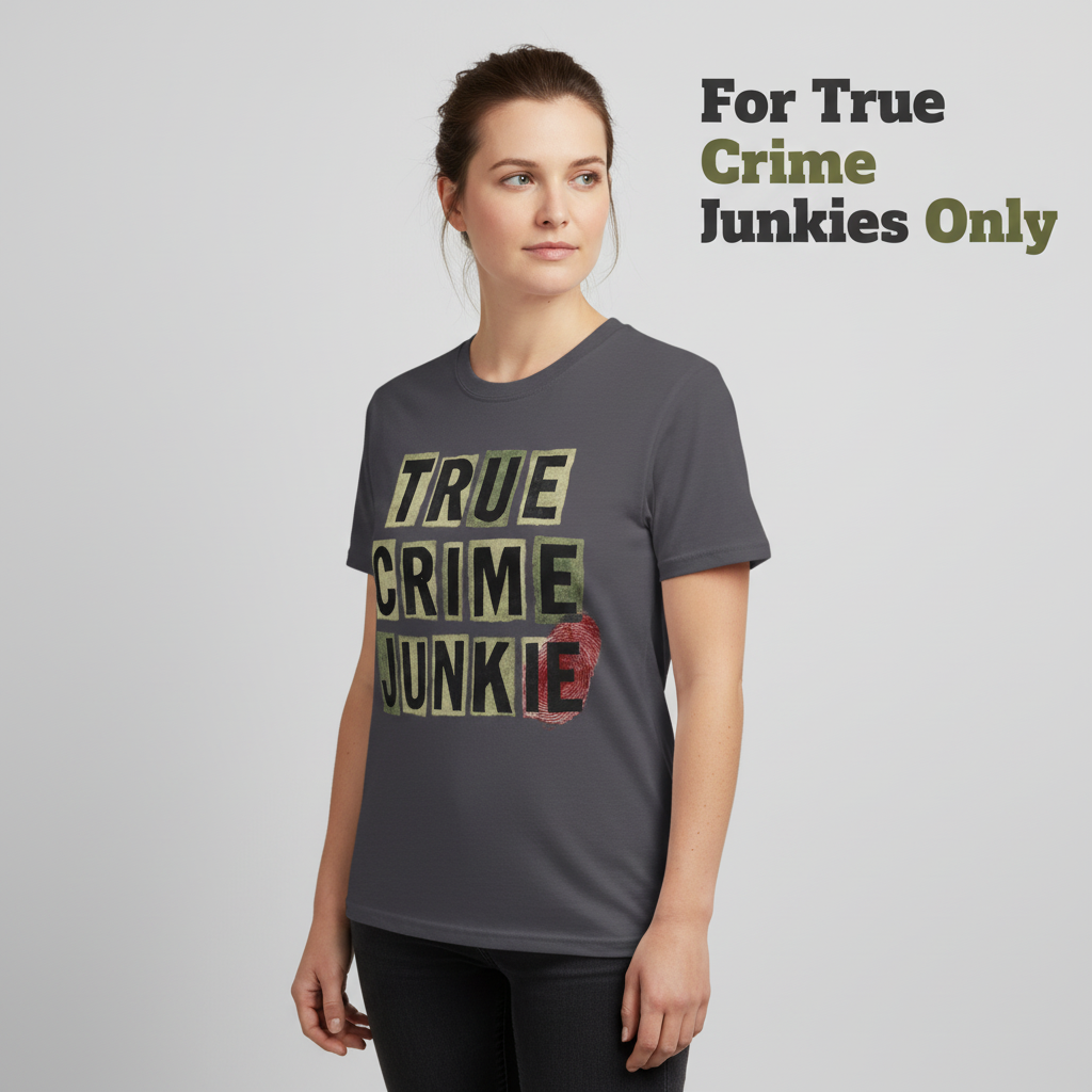 True Crime Junkie T-Shirt_hero