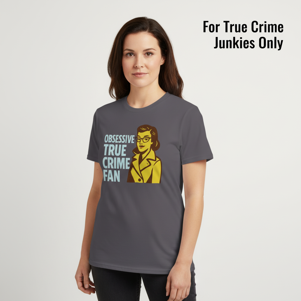 Obsessive True Crime Fan T-Shirt_hero