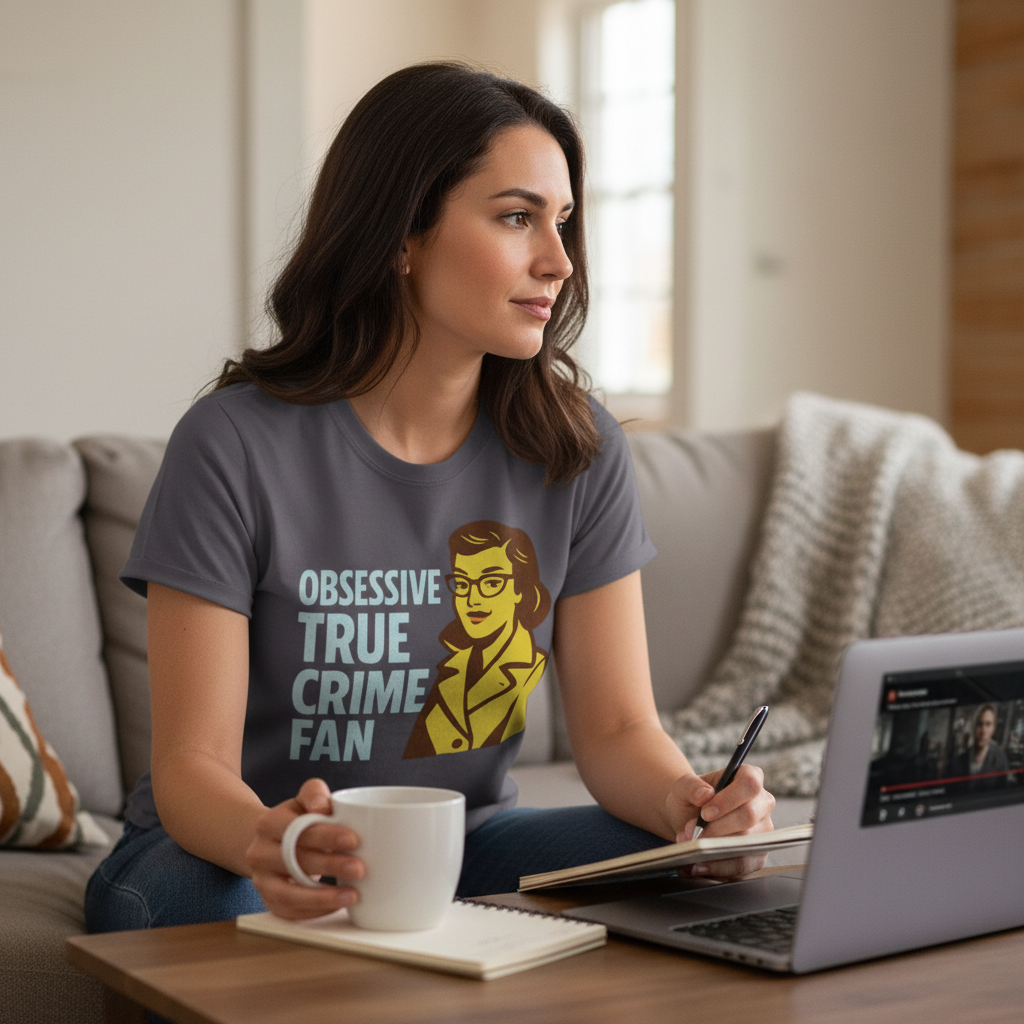 Obsessive True Crime Fan T-Shirt_use
