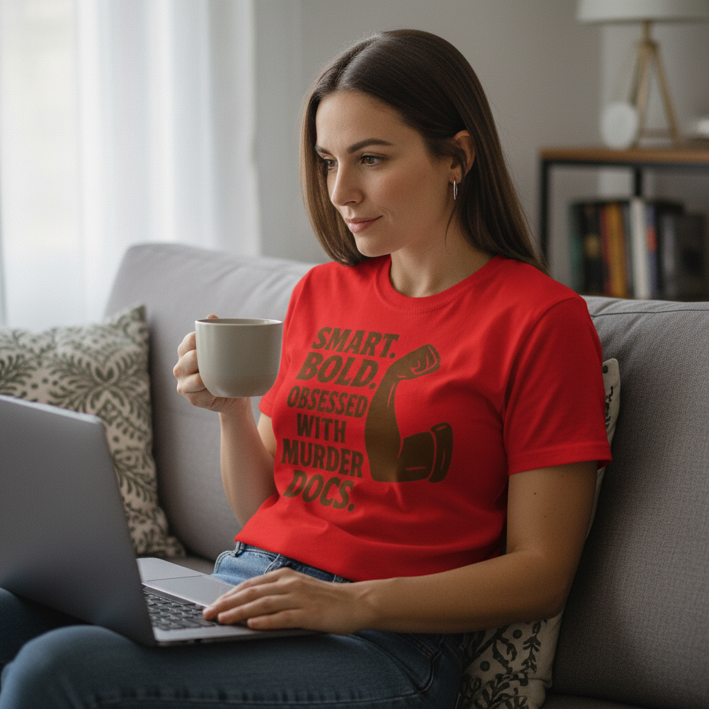 Murder Docs Obsessed T-Shirt_use