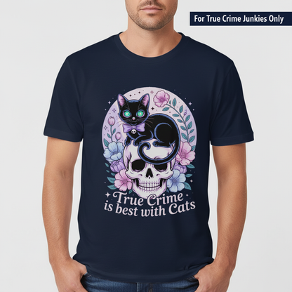 True Crime & Cats T-Shirt_hero