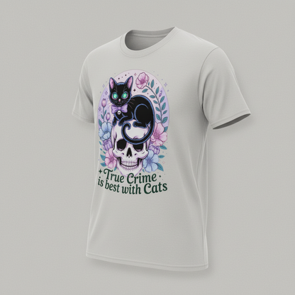 True Crime & Cats T-Shirt_space