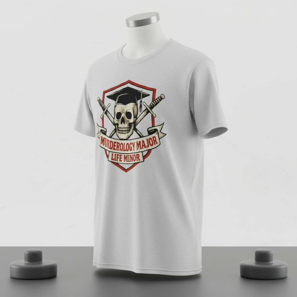 Murderology Major Life Minor T-Shirt_space