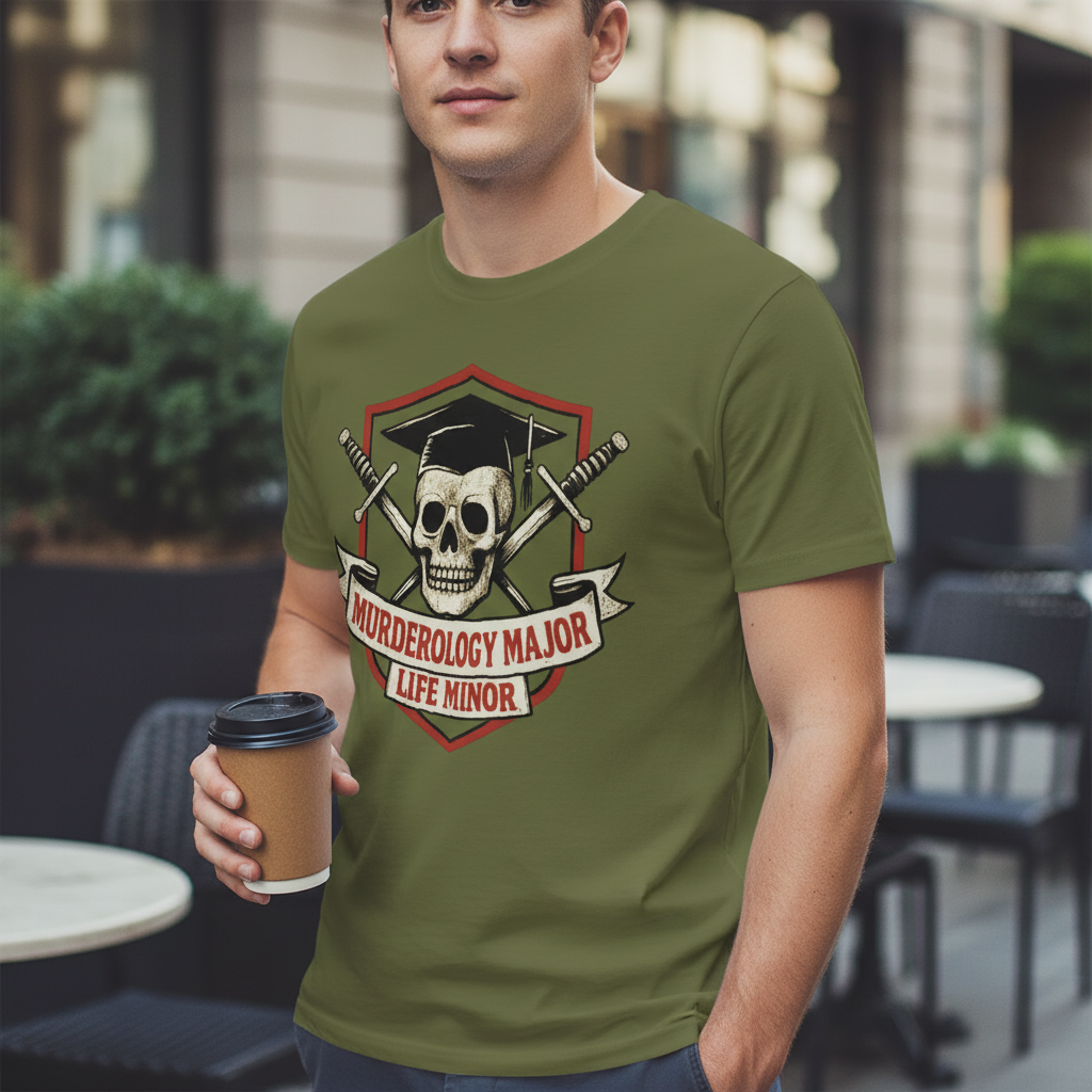 Murderology Major Life Minor T-Shirt_lifestyle