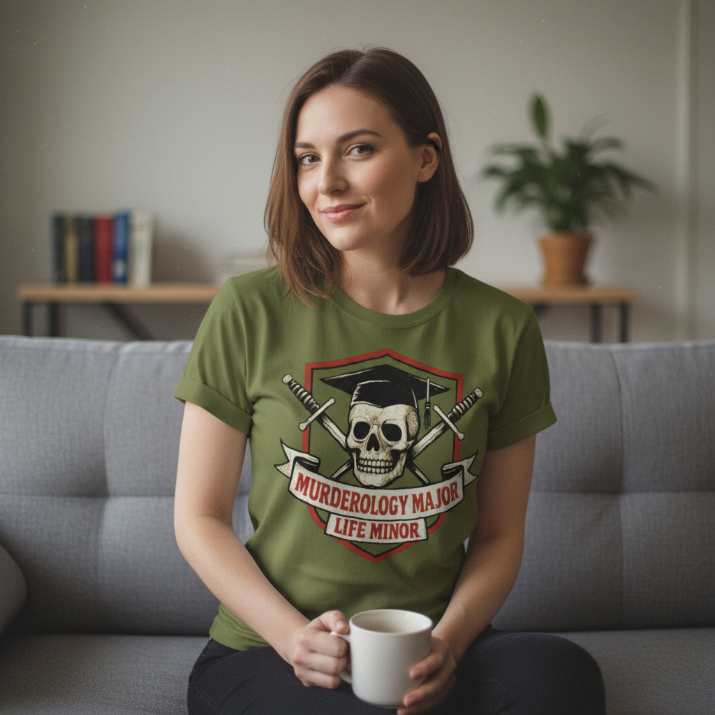 Murderology Major Life Minor T-Shirt_use