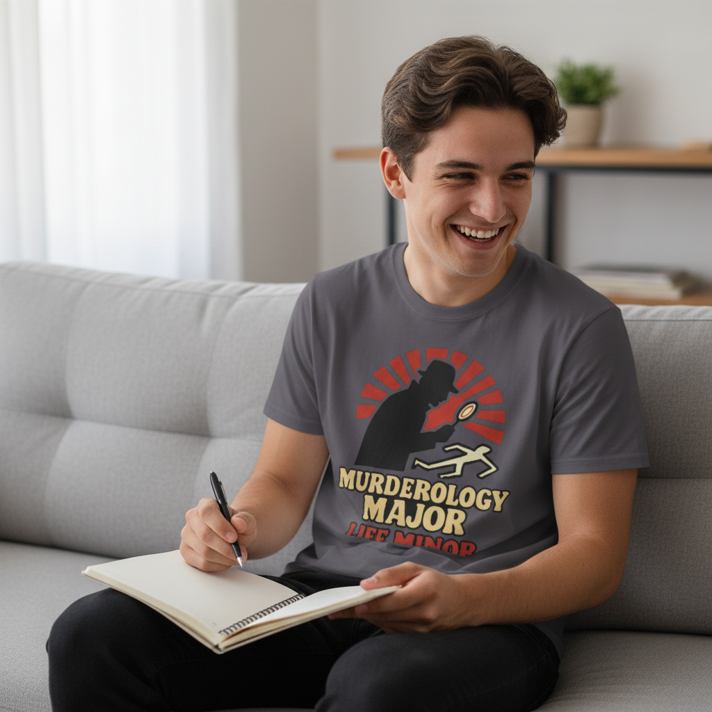 Murderology Major Life Minor T-Shirt_use