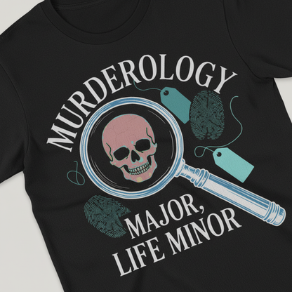 Murderology Major T-Shirt_closeup