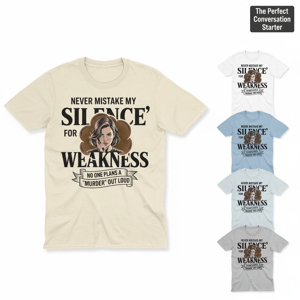 Silence Is Power T-Shirt_color_hero