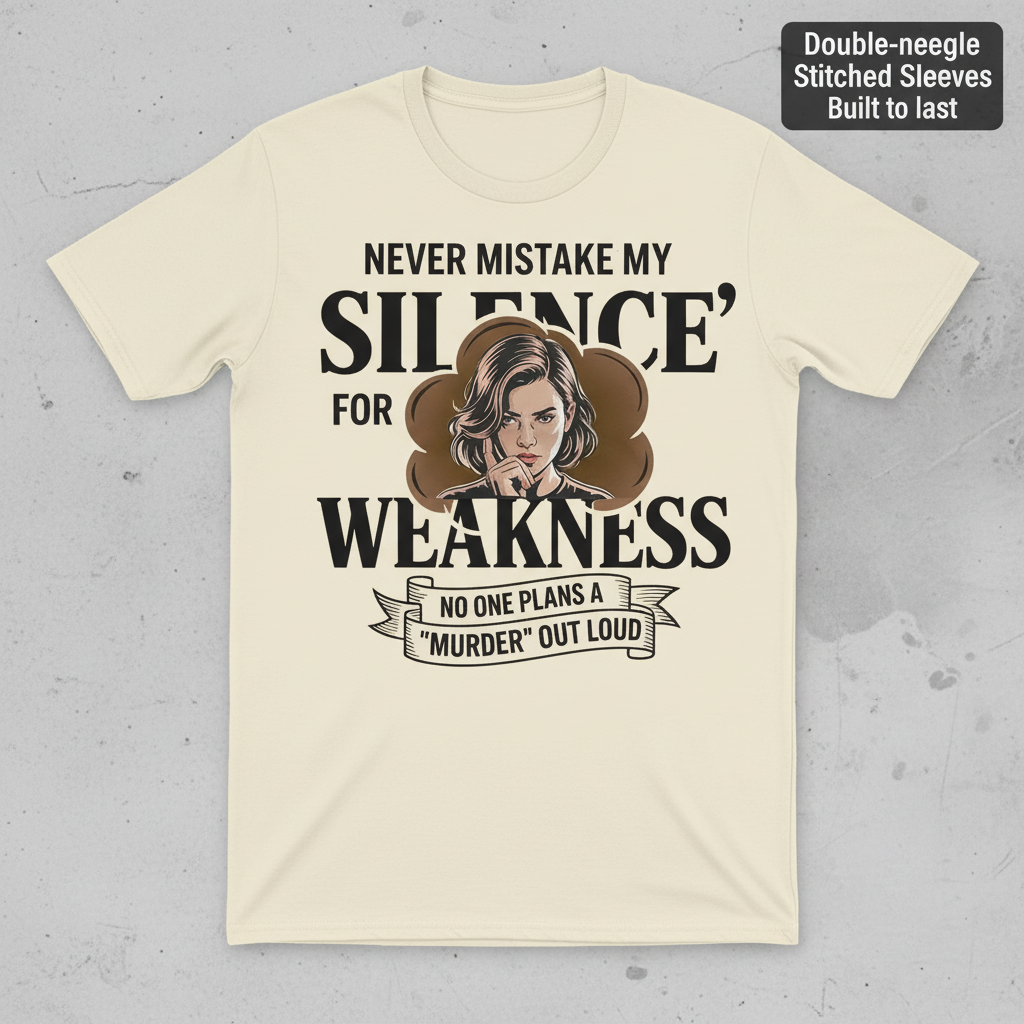 Silence Is Power T-Shirt_clean