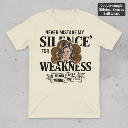 Silence Is Power T-Shirt_clean