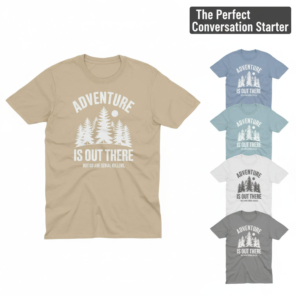 Adventure & Serial Killers T-Shirt_color_hero