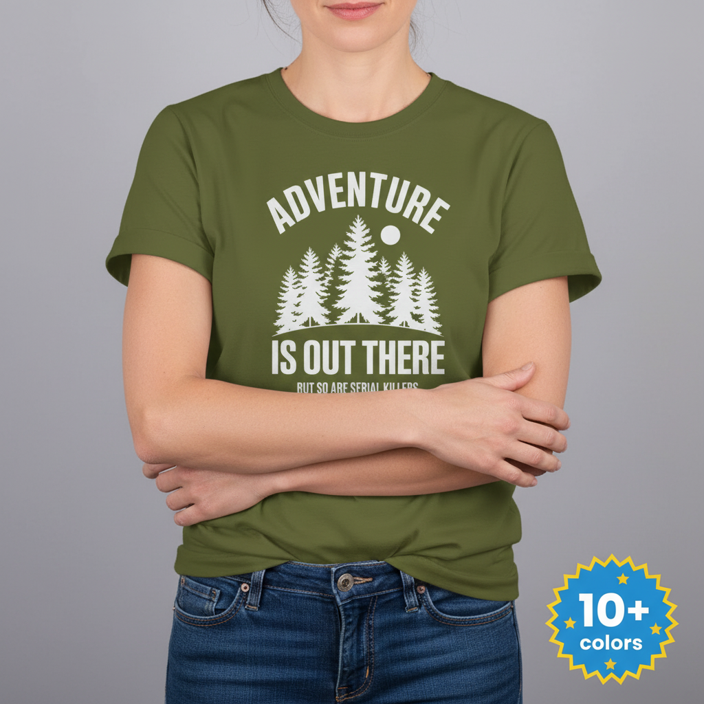 Adventure & Serial Killers T-Shirt_badge