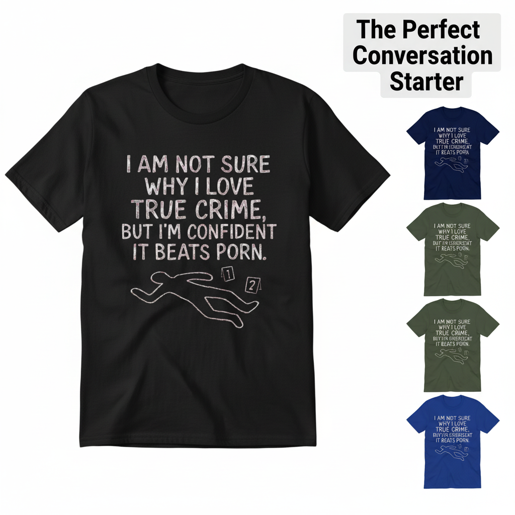 True Crime Addiction T-Shirt_color_hero