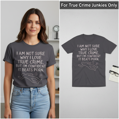 True Crime Addiction T-Shirt_model_flat