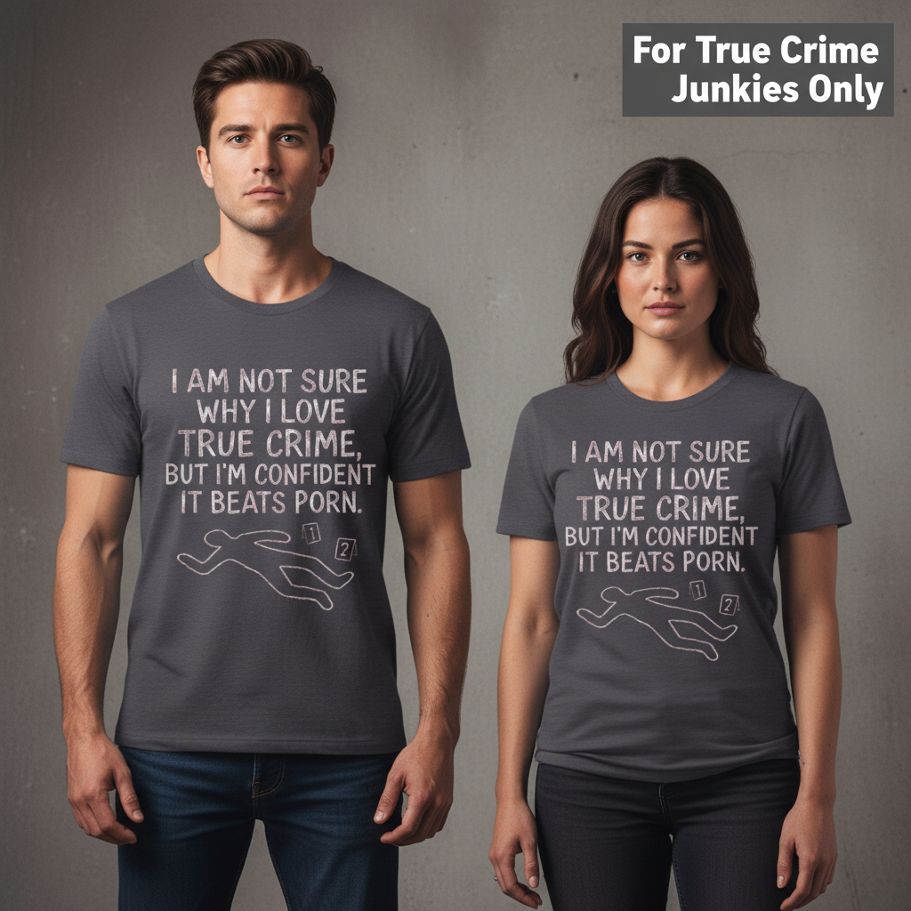 True Crime Addiction T-Shirt_stoic