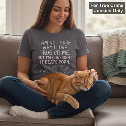 True Crime Addiction T-Shirt_pet_companion