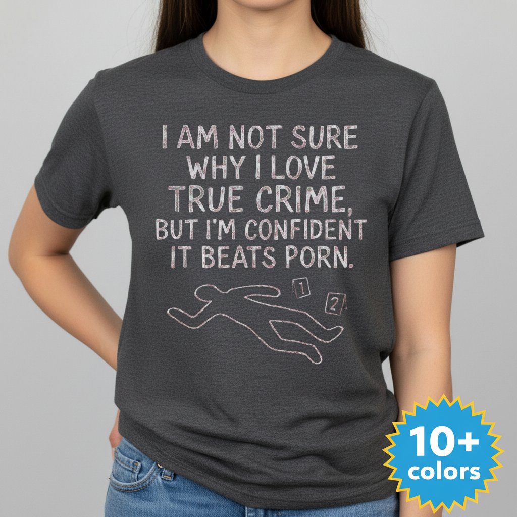 True Crime Addiction T-Shirt_badge