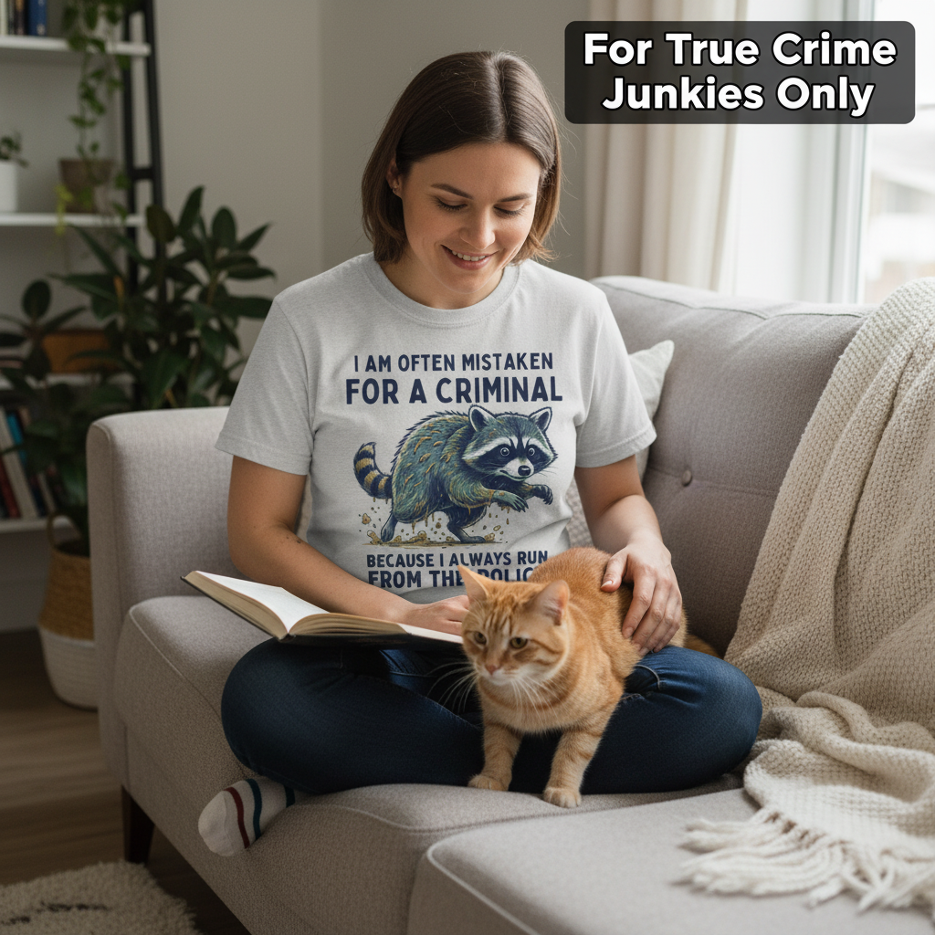 Runaway Raccoon T-Shirt_pet_companion