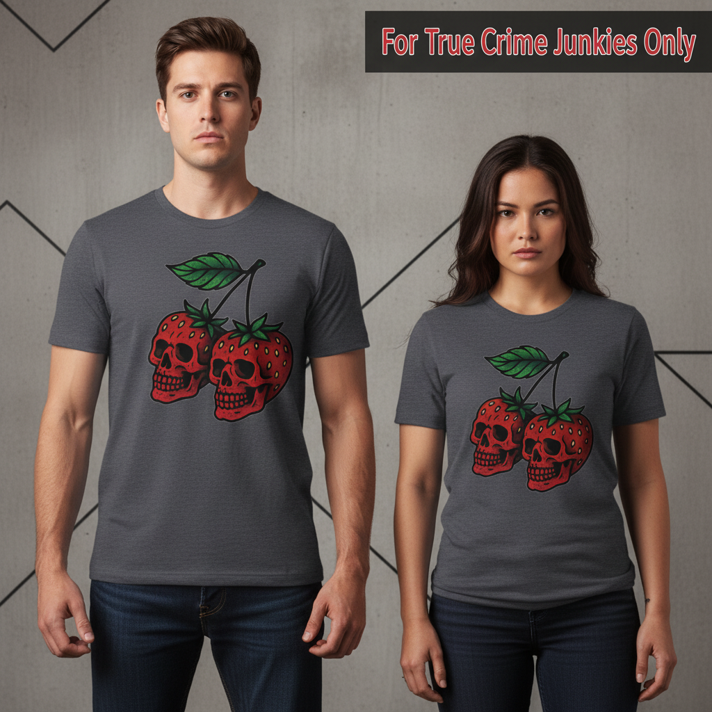 Strawberry Skulls T-Shirt_stoic