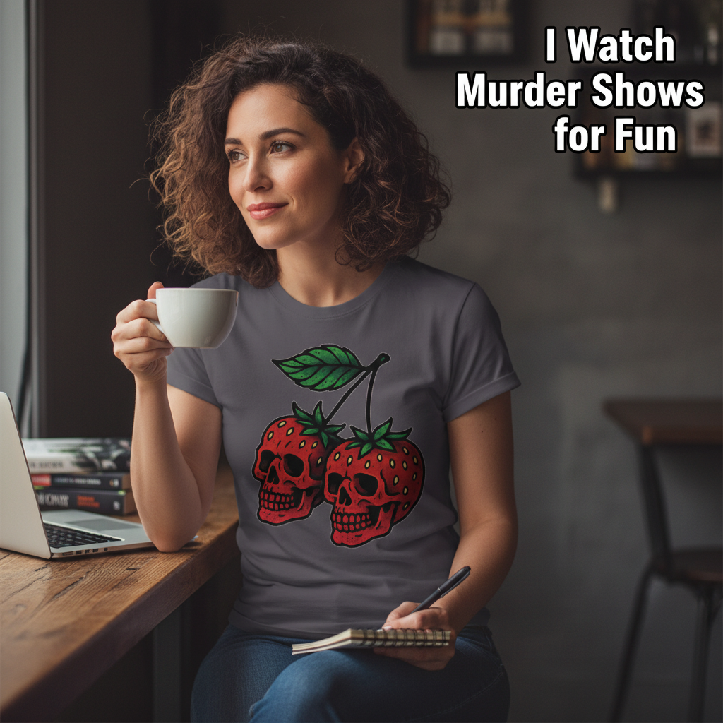 Strawberry Skulls T-Shirt_prop_inteact