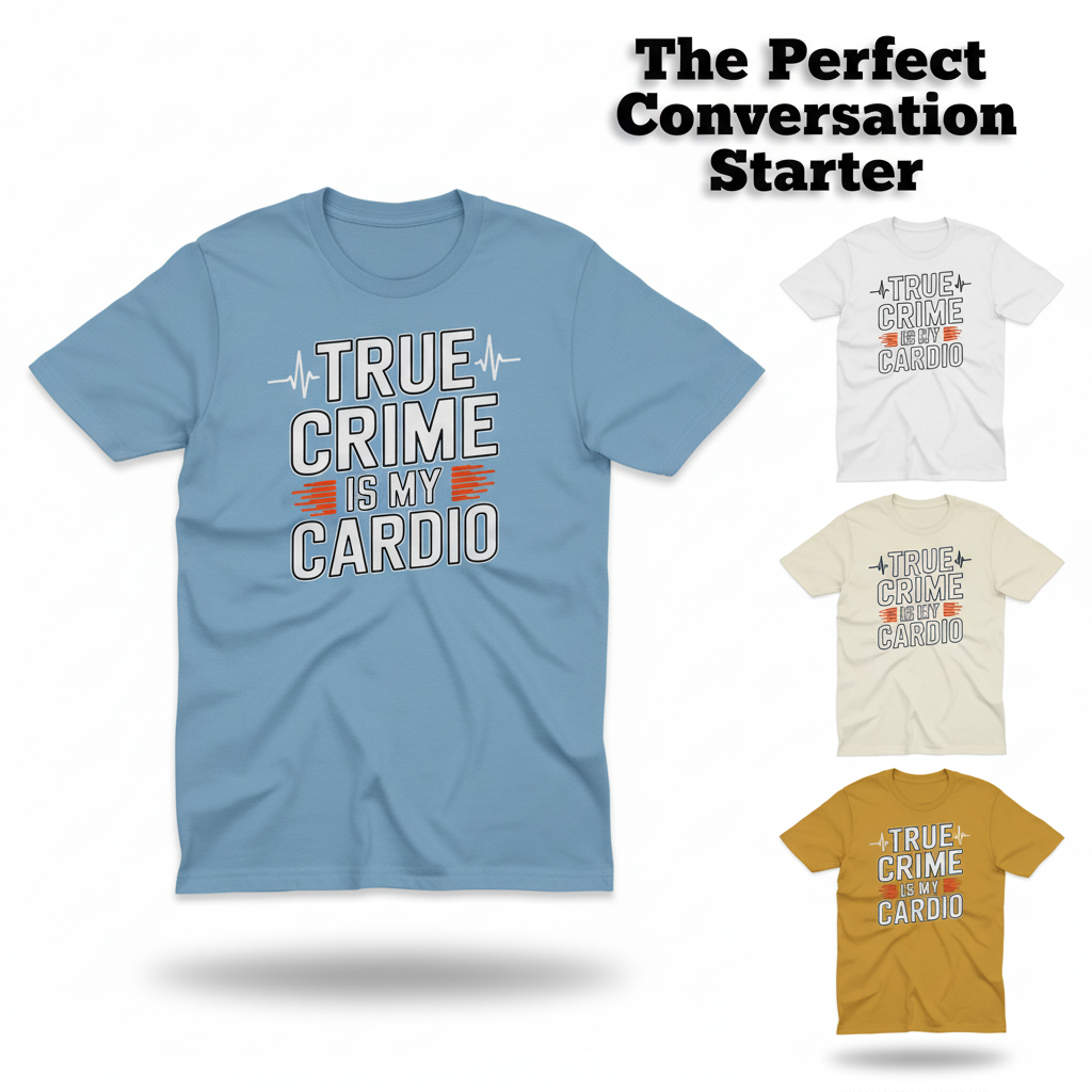 True Crime Cardio T-Shirt_color_hero