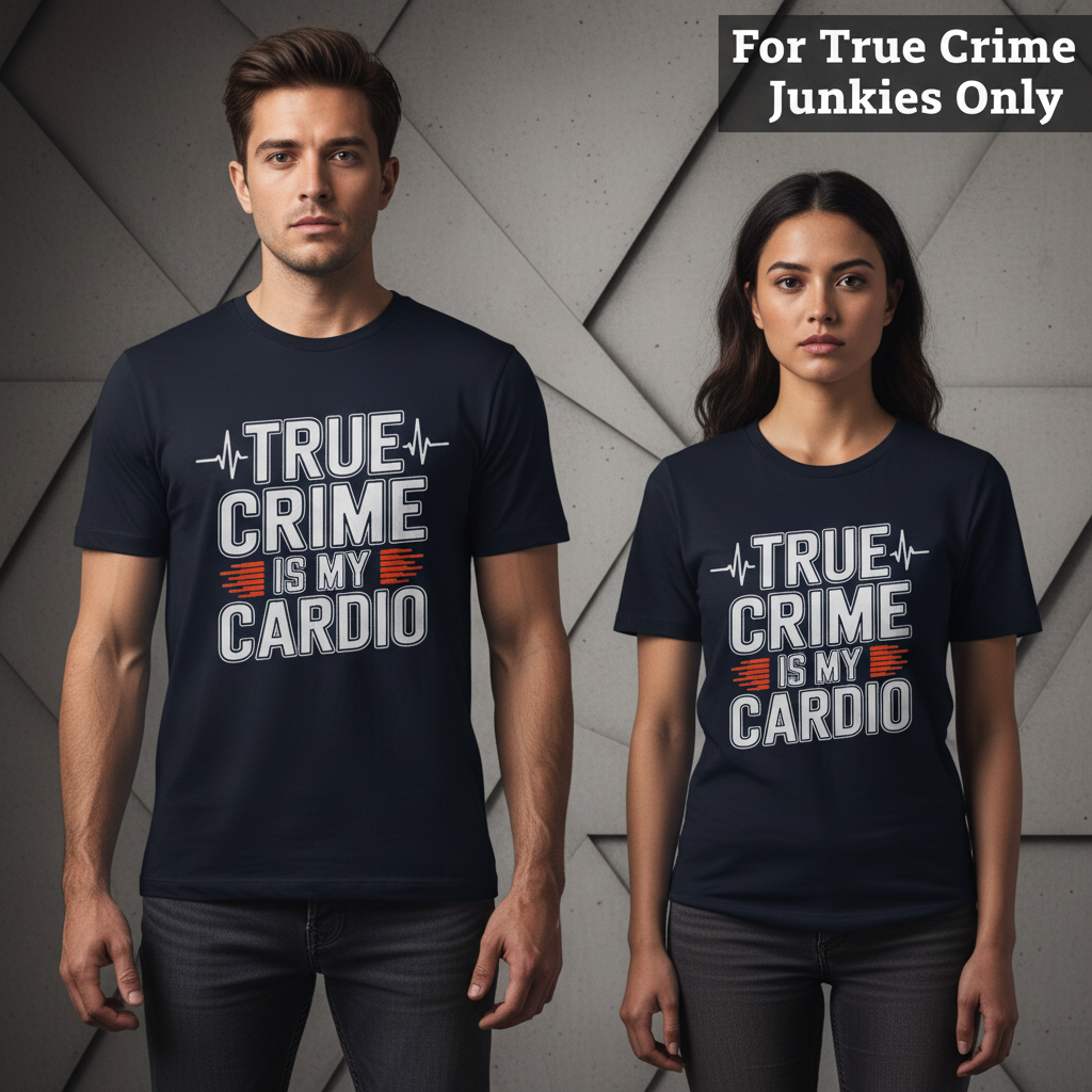 True Crime Cardio T-Shirt_stoic
