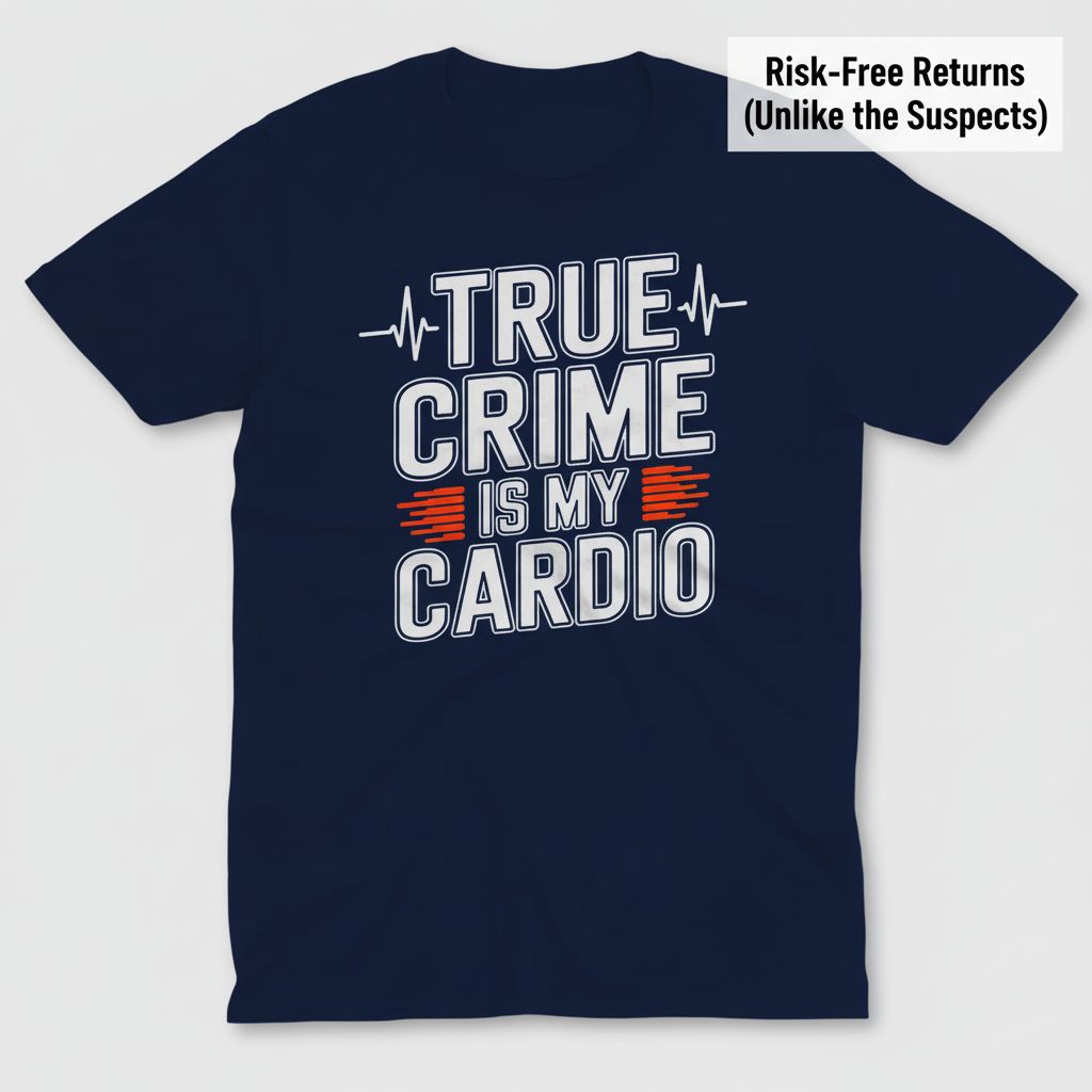 True Crime Cardio T-Shirt_clean