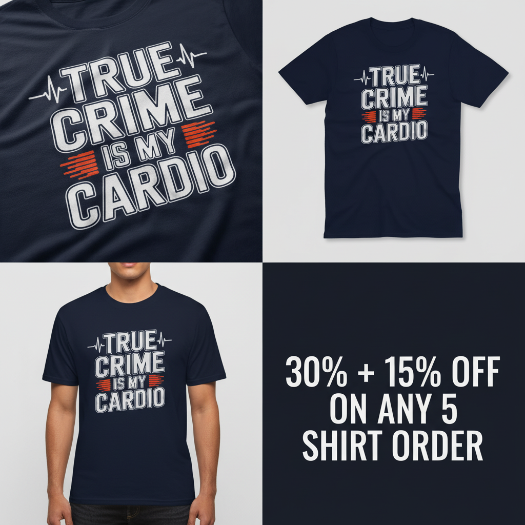 True Crime Cardio T-Shirt_4_panel