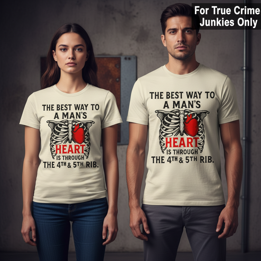 Shortcut To A Man's Heart T-Shirt_stoic