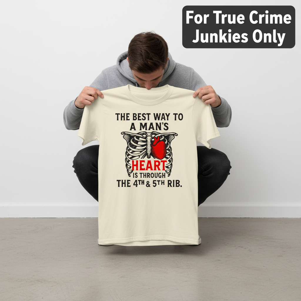 Shortcut To A Man's Heart T-Shirt_dangle