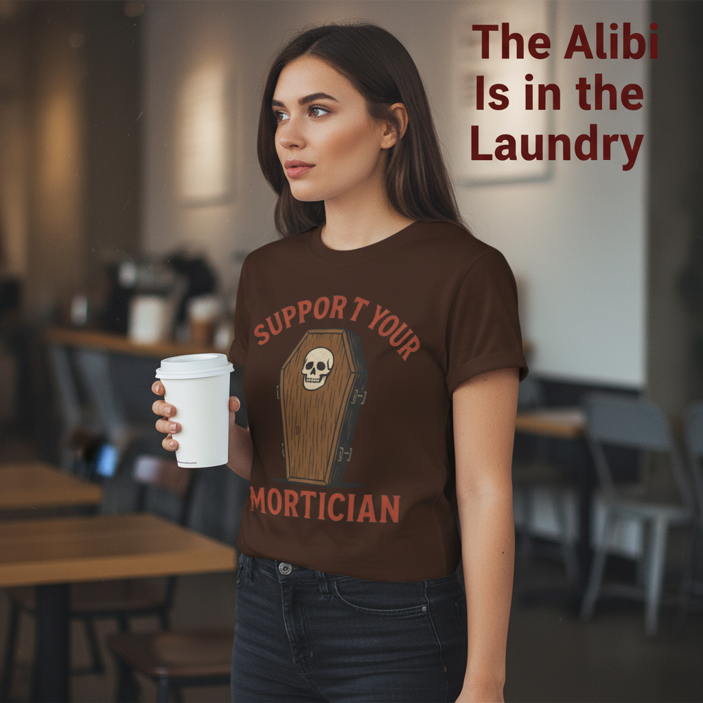 Support Your Mortician T-Shirt__lifestyle