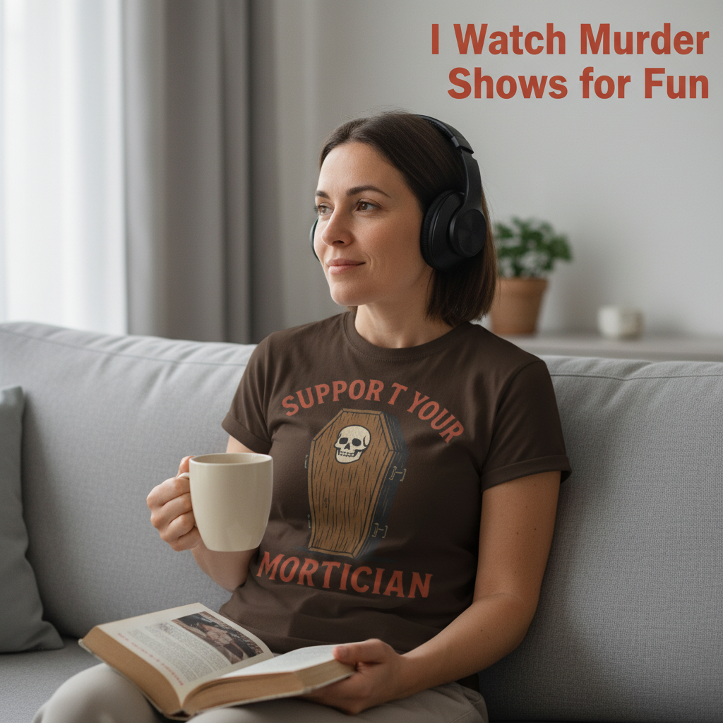 Support Your Mortician T-Shirt__use