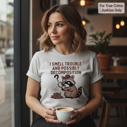Detective Raccoon T-Shirt__lifestyle
