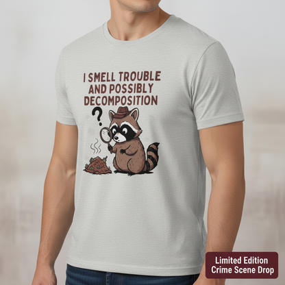 Detective Raccoon T-Shirt__space