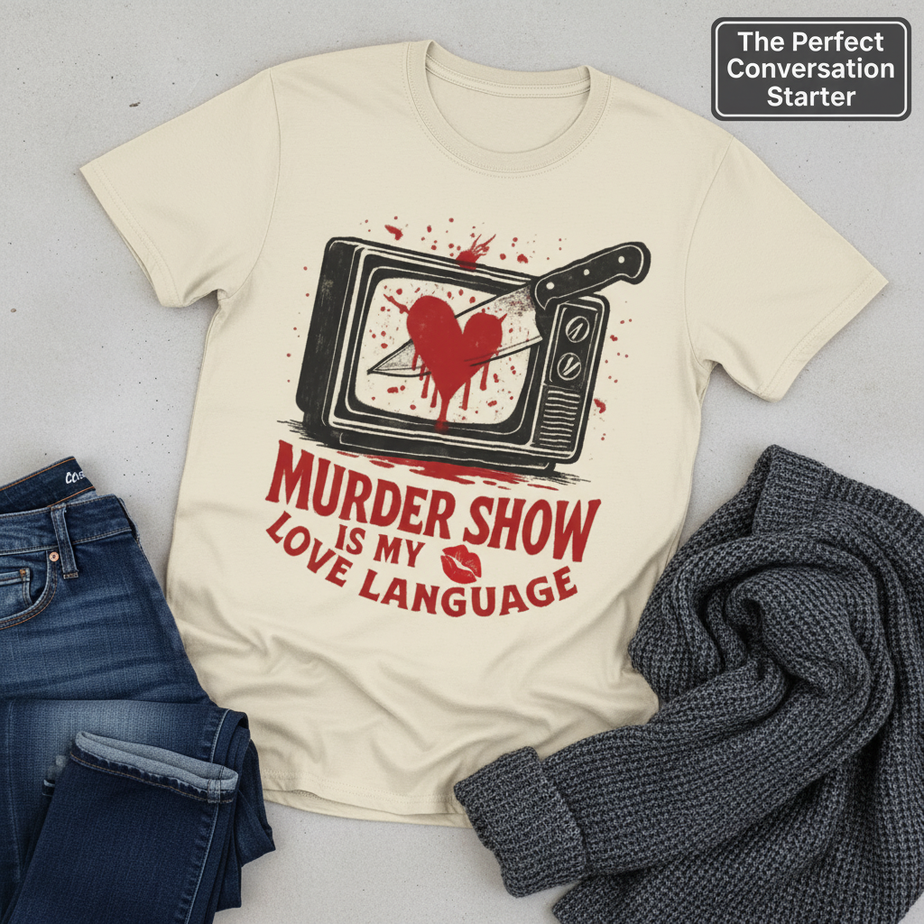 Murder Show Love Language T-Shirt__pair