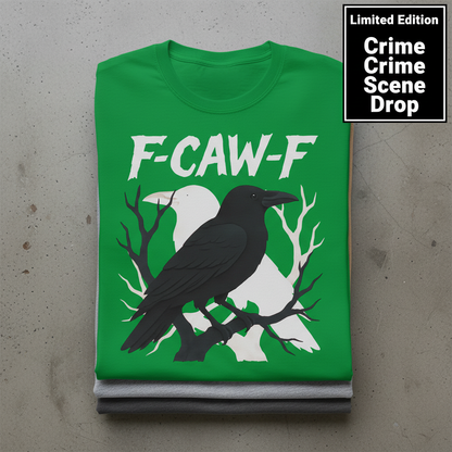 F-CAW-F Raven Attitude T-Shirt_stacked_flatlay